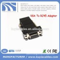 Factory Sell VGA TO RJ45 CAT5 CAT6 Adapter Lan cable Extender Connector